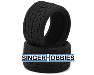 JCONCEPTS 4056-03 Swiper LP 2.2" Rear Buggy Dirt Oval Tires (2) (Aqua A2) HH - Picture 1 of 2