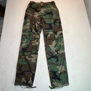 Military Pants Men’s Sm/Long Cargo Trousers Hot Weather Woodland Combat Ripstop - Picture 1 of 8