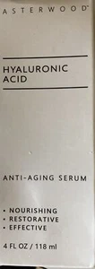 Ácido hialurónico antienvejecimiento Asterwood 4 oz - Imagen 1 de 2