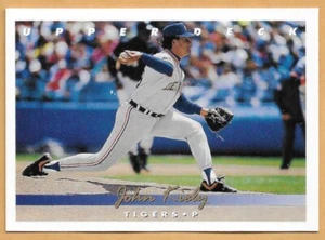 JOHN KIELY DETROIT TIGERS #378 - TOPPS STADIUM CLUB CASI NUEVO - MONTADO 1993 - Imagen 1 de 2