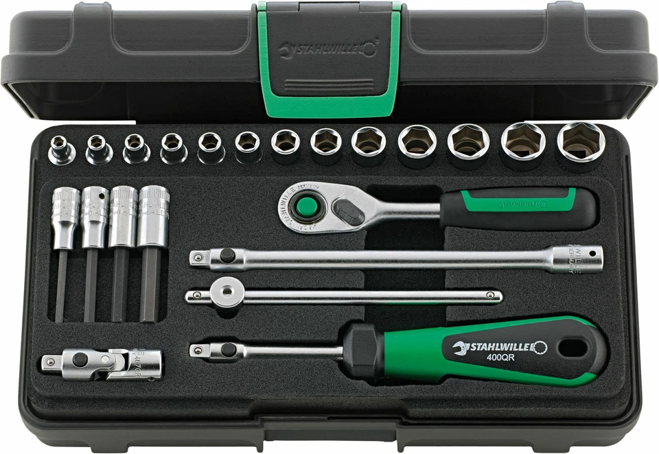Stahlwille SOCKET SET 1/4" 96011113 Set with  22 Psc. 40/44/17/5 KN - Image 1 of 1