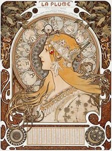 12086.Decoration Poster.Home interior design.Room wall decor.Art Nouveau Mucha - Picture 1 of 1