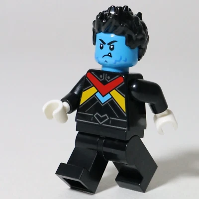 Made of LEGO Parts - X-Men Nightcrawler Minifigure My Own Build Marvel - Image 1 of 4