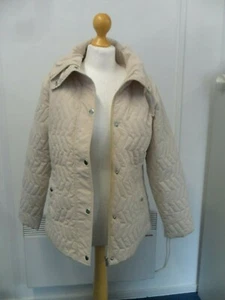 BNWT Ladies Beige Jacket Showerproof Sizes 10 - 22 By Autonomy - Picture 1 of 5