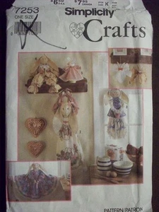 OOP Simplicity 7253 Bazar coniglietti pasquali modello da cucire copertura deodorante + - Foto 1 di 1