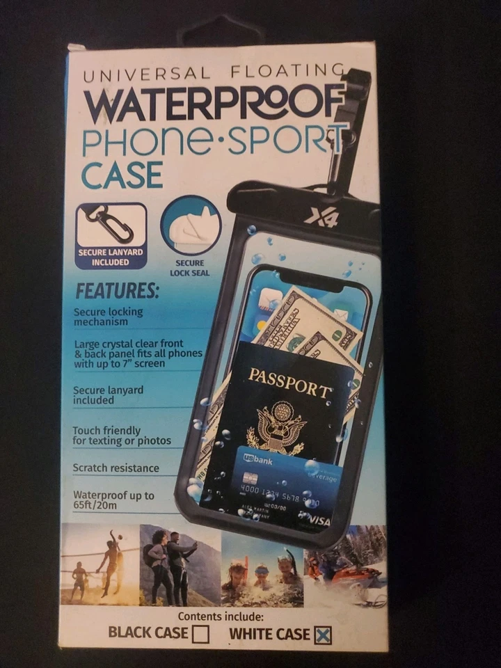 Ultimate X4orce Funda Universal Flotante Impermeable para Teléfono con Correa para el Cuello- Foto 1 de 4