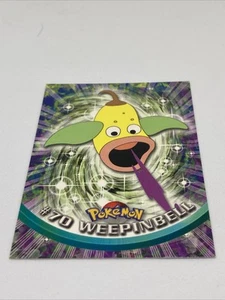 Weepinbell #70 Black Logo - 1999 Pokemon Topps TV Animation Series 1 LP - Picture 1 of 2
