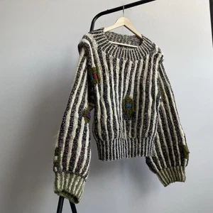 Beatrice Von Fresckow Vintage Mohair Women’s Hand Knitted Sweater - Picture 1 of 12