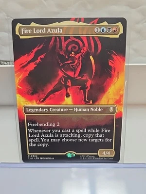 Fire Lord Azula (0334) (Borderless) Avatar: The Last Airbender Regular - Image 1 of 4