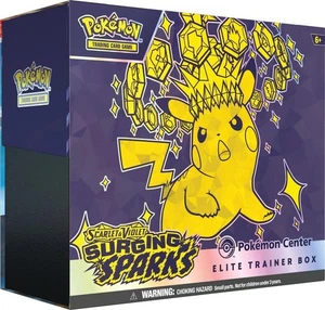 Pokemon Surging Sparks Elite Trainer Box Pokemon Center Exclusive - Bild 1 von 1