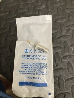 KINGS 1707-1 SHV Panel Mount SHV High Voltage Connector 1pc - Image 1 of 3