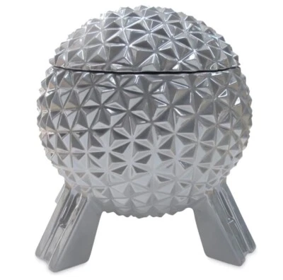 Disney Parks Epcot Spaceship Earth Ceramic Canister Cookie Jar NEW - Image 1 of 2