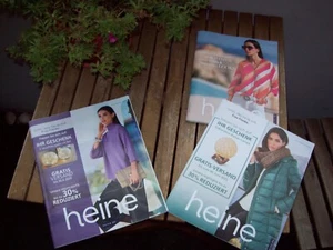 3 x Heine Katalog Juni / Oktober / November 2024 - Mode - Wohnen - für Sammler - Bild 1 von 5