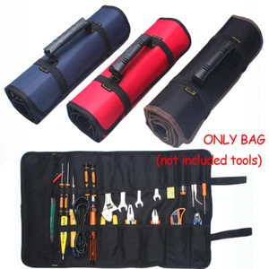 Case Wrench Tool Bonsai Roll Spanner Canvas Tool Fold Up Pouch Storage Bag Large - Picture 1 of 10