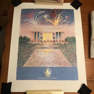1993 Carter / Gore Inauguration Poster Number 324/1000 - Picture 1 of 13
