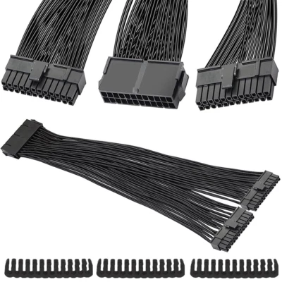 Netzteil 24-poliges ATX Motherboard Adapterkabel, 24-polig (20+4), für Dual Main - Bild 1 von 4