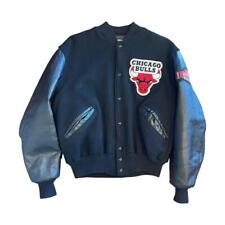 DeLONG #12 Bulls Stadium Jacket Sleeve Leather