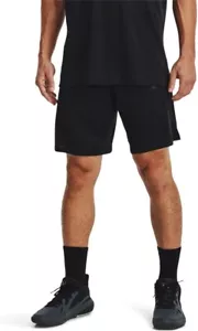 Under Armour Herren Baseline Basketball 10 Zoll Shorts schwarz (001)/weiß XX-Large - Bild 1 von 6
