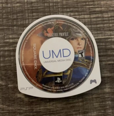 Valkyrie Profile: Lenneth (Sony PSP, 2006) Game Only, No Case - Image 1 of 2