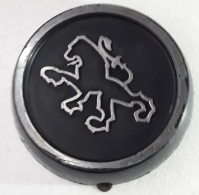 ****** GENUINE PEUGEOT Black Silver Wheel Center Cap Cover Hub Rim 3-5/8 OD 92MM - Изображение 1 из 3