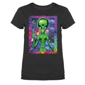 Alien Space Lustiger Witz Humorvoll Damen T-Shirt - Bild 1 von 19