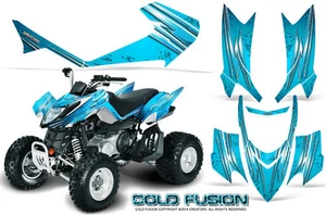 ARCTIC CAT DVX400 CREATORX GRAPHICS KIT COLD FUSION BLUE ICE - Picture 1 of 1