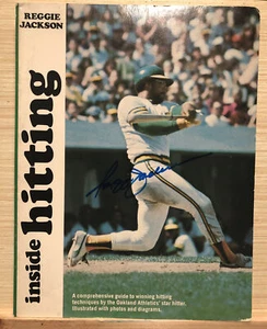 Reggie Jackson HOF Signed Paperback Book 1977 Oakland Athletics Yankees - Picture 1 of 3
