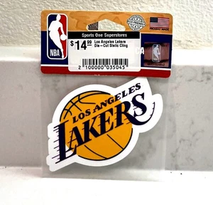LOS ANGELES LAKERS GESTANZTER STATISCHER HAFTAUFKLEBER - Bild 1 von 2