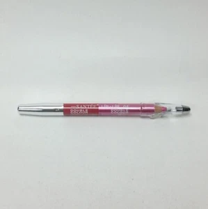 Santee Double Color Jumbo Lip Liner Metallic Pink & Rouge Pink Sharpener on Top - Picture 1 of 6