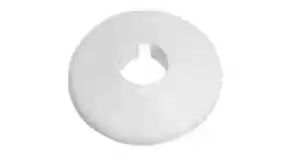 Rohrmanschetten 15 mm WEISS Kunststoff Heizkörper Rohrabdeckungen P311/P311-25 - Bild 1 von 3