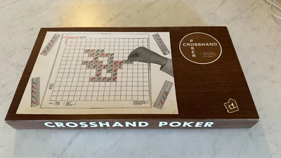 Vintage 1978 Crosshand Poker Board Game Made in WA like New Unused - image 1 of 4
