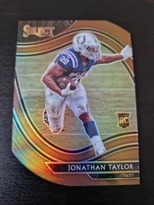 Jonathan Taylor 2020 Panini Select Fußball RC Karte/355 Kupfer Feld Niveau NFL - Bild 1 von 3