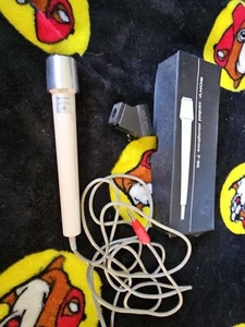 MICROFONO CARDIOIDE SONY F-98 vintage con CUSTODIA - Foto 1 di 6