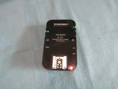 Transceptor disparador de flash inalámbrico Yongnuo YN622C E-TTL - Probado B Foto 1 de 4