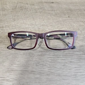 ZENNI 622115 Red Burgundy Full Rim Rectangle Eyeglasses Frames - Picture 1 of 7
