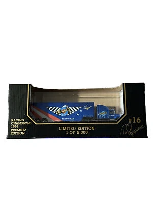Racing Champions #16 Ted Musgrave Family Channel 1994 Nascar Team Hauler 1:87 - Image 1 of 4