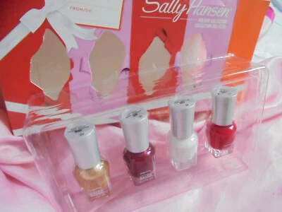 Sally Hansen Geschenkset 4 Farben Nagellack je 5 ml neu in OVP - Bild 1 von 4