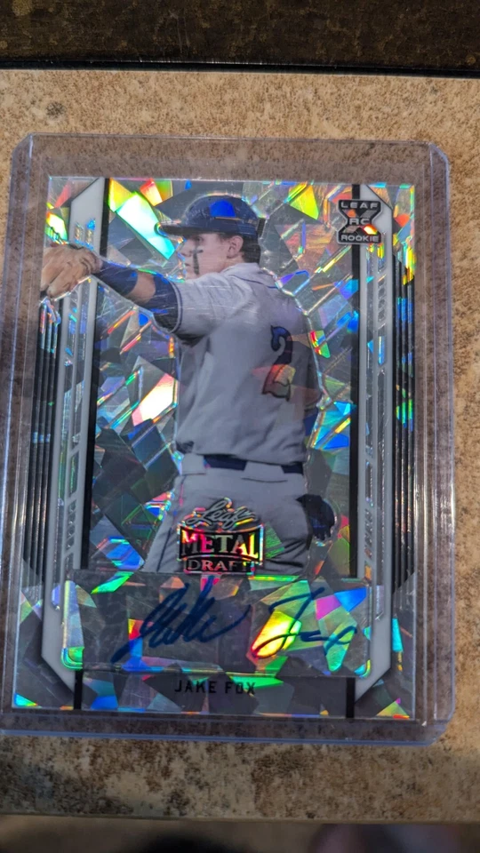 2021 Leaf Metal Draft Jake Fox #BA-JF1 Auto Rookie Card - Image 1 of 2
