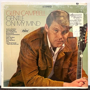 GLEN CAMPBELL - Gentle On My Mind (1968) - 12" Vinyl Record LP - VG+ - Picture 1 of 3