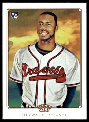 2010 TOPPS T206 ROOKIE JAYSON HEYWARD DODGERS R98 - Image 1 of 2