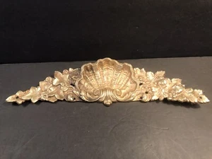 Antique French Bronze Ornament/Furniture Decoration/Pediment/France C.1900/Shell - Picture 1 of 10