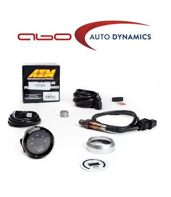 AEM For UEGO Wideband O2 Air Fuel Ratio Gauge AFR 52mm & 4.9 LSU Sensor #30-4110 - Image 1 of 3
