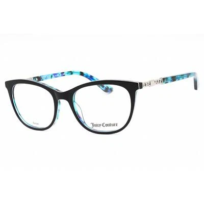 Juicy Couture Women's Eyeglasses Blue Havana Cat Eye Shape Frame Ju 173 0JBW 00 - Image 1 of 2