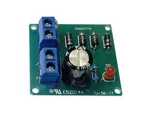 Brückengleichrichter 0-24V für Leds Fertigmodul mit Betriebsanzeige - Bild 1 von 1
