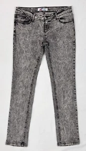 Piper & Blue Jeans Hose Damen 11 Stretch grau Stone Wash gerades Bein Rosenetikett - Bild 1 von 18