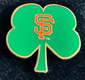 San Francisco Giants Shamrock St Patrick’s Day Collector Pin - Picture 1 of 1