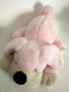 FAO Schwartz rosa Plüsch Welpe Hund Geoffrey Stofftier 20 Zoll Toys R Us 2011 - Bild 1 von 8