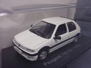 Peugeot 106 XSi 1993 White 1/43 Scale Box Mini Car Display Diecast Vol 287 - Picture 1 of 7