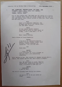 ORIGINAL AUTOGRAPHED INDUSTRY SCRIPT PAGE FREYA MAVOR Daria - Picture 1 of 1
