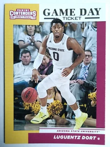 LUGUENTZ DORT 27 PANINI CONTENDERS DRAFT PICKS GAME DAY TICKET ROOKIE RC 2019-20 - Imagen 1 de 2